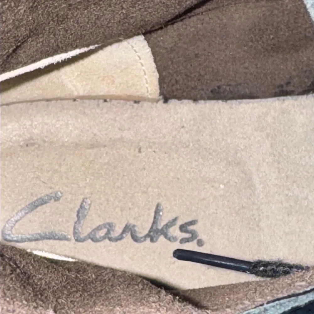 Clarks Black Leather Chukka‎ Boots